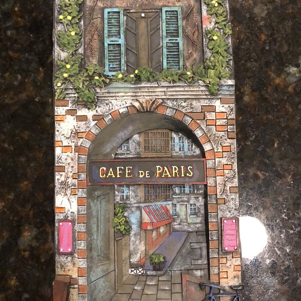 Cafe Paris Wall Art - Picture 1 of 4